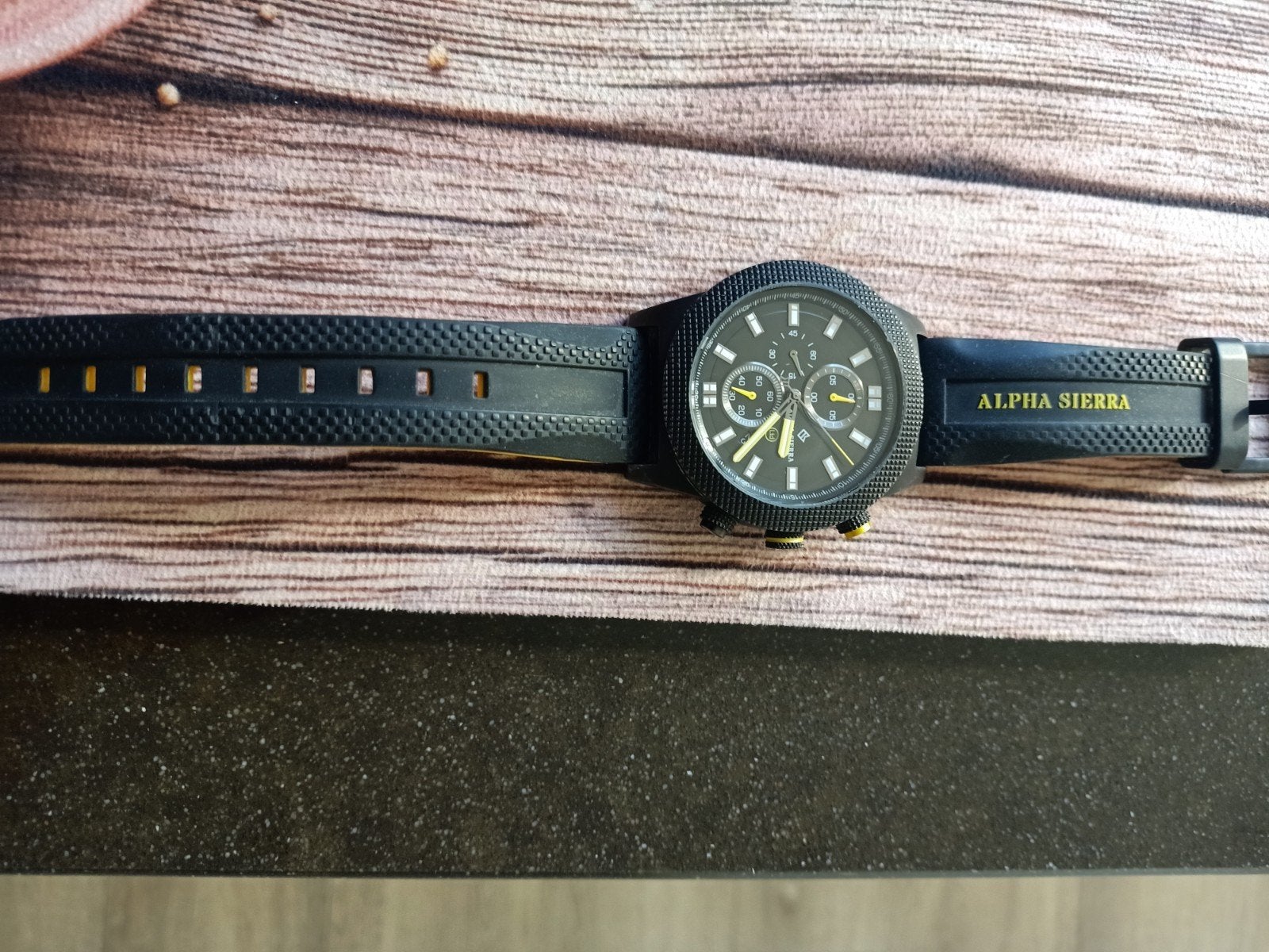 Alpha Sierra horloge, Ophalen, Zo goed als nieuw, Staal, Overige merken
