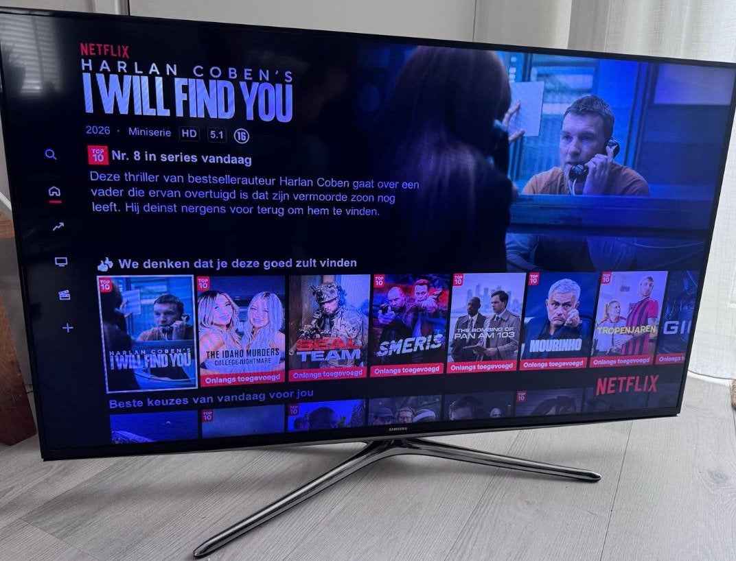 Samsung Smart 48 inc, Ophalen, 50 Hz, Zo goed als nieuw, Samsung