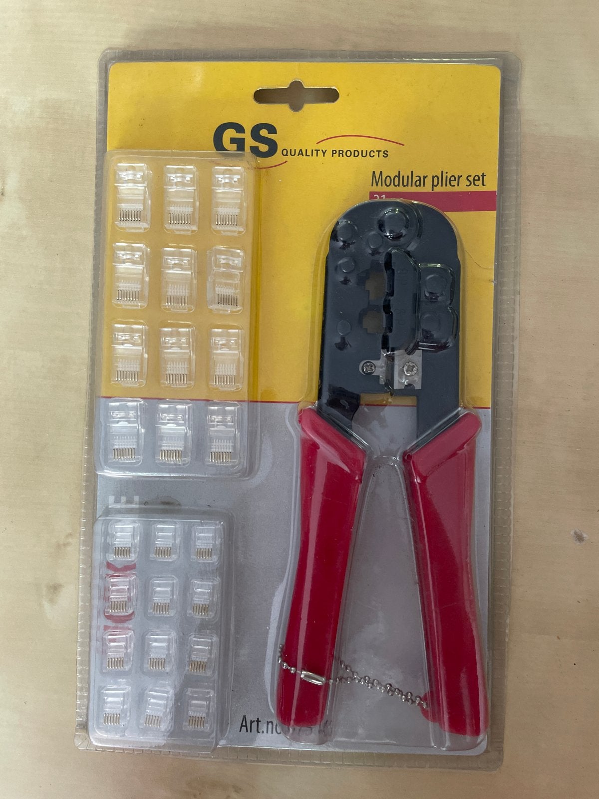 Modulaire tang set met RJ45 connectoren, Ophalen of Verzenden, Nieuw, Overige merken, Overige typen