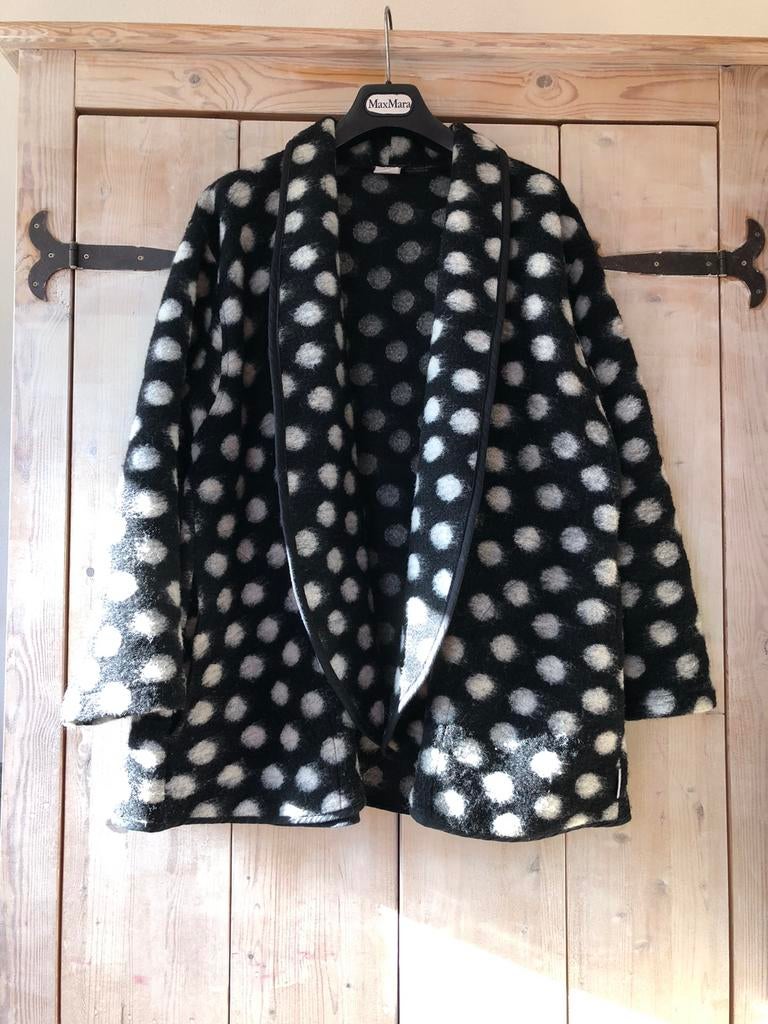 Bobbert jas-100% wol-NIEUW, Kleding | Dames, Grote Maten, Nieuw, Jas of Mantel, Zwart, Ophalen of Verzenden