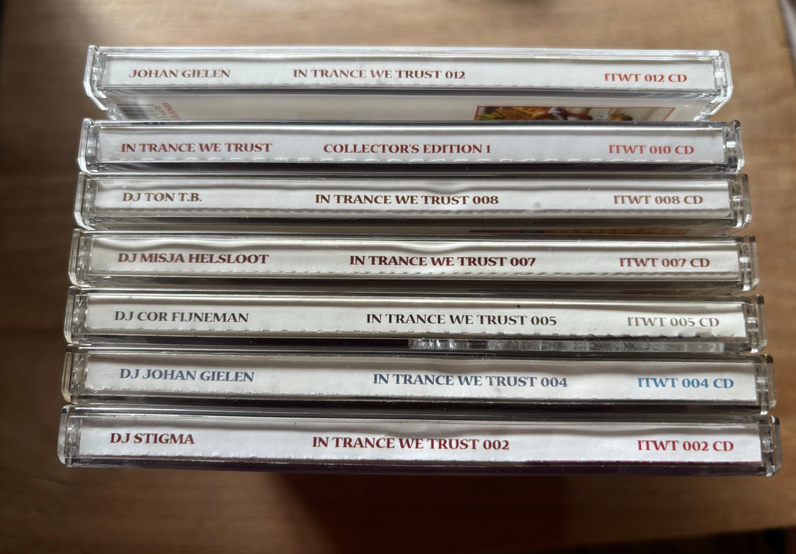 In trance we trust deel 2,4,5,7,8, 10 en 12, Cd's en Dvd's, Ophalen of Verzenden, Dance en House, Album, Inclusief doosje