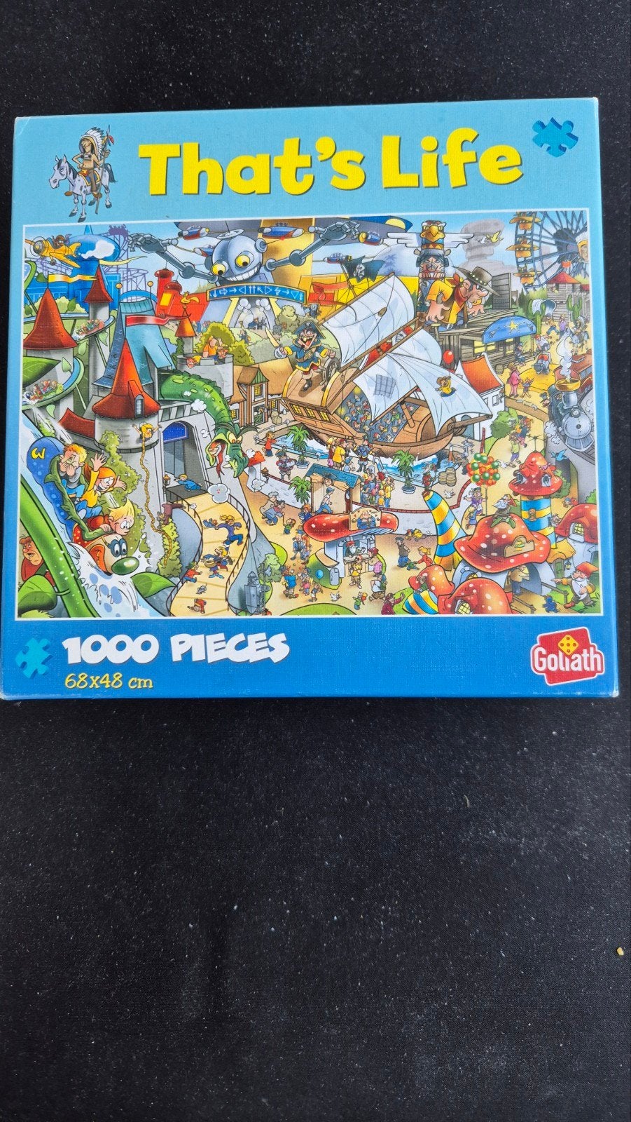 That's Life legpuzzel 1000 stukjes, Ophalen of Verzenden, 500 t/m 1500 stukjes, Zo goed als nieuw, Legpuzzel
