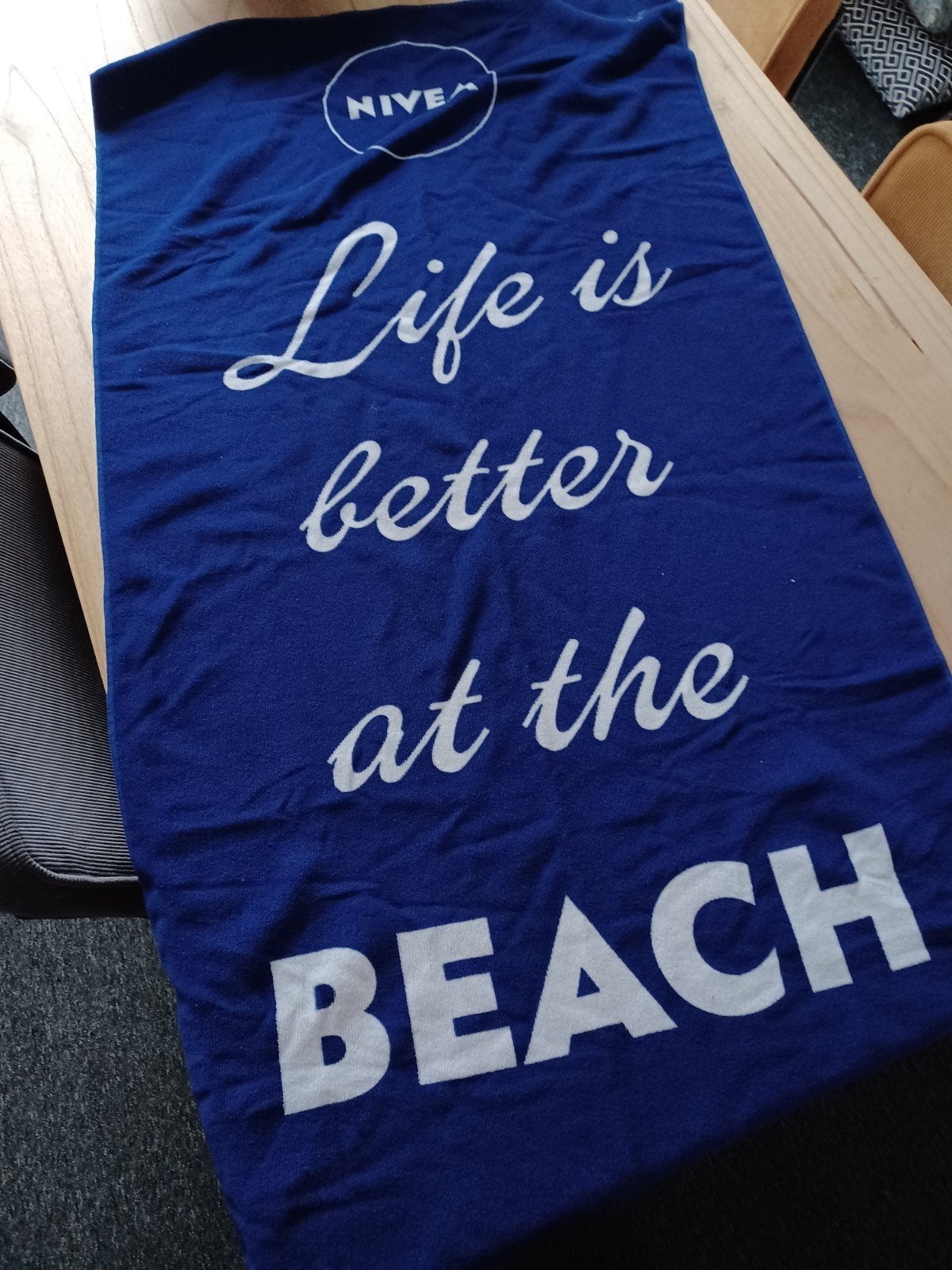 Badlaken - Life is better at the Beach, Ophalen of Verzenden, Gebruikt