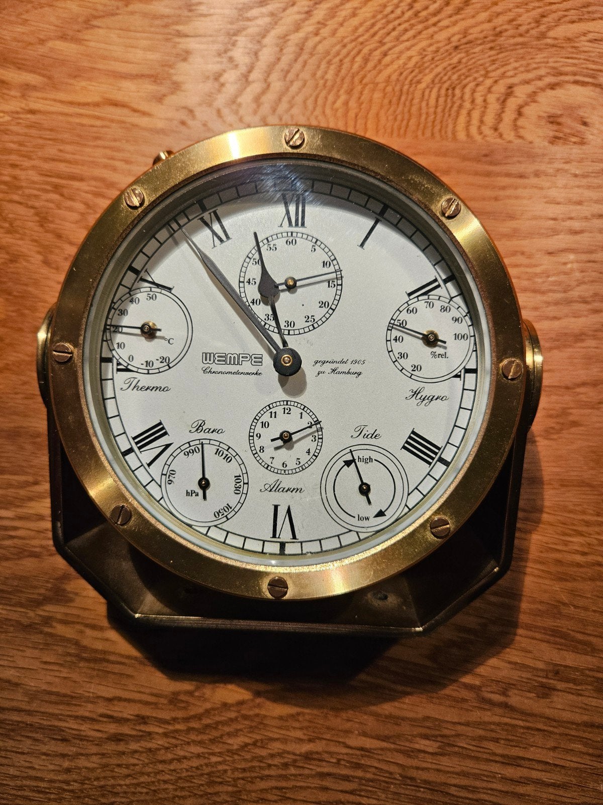 WEMPE CHRONOMETER/WEERSTATION, Ophalen of Verzenden
