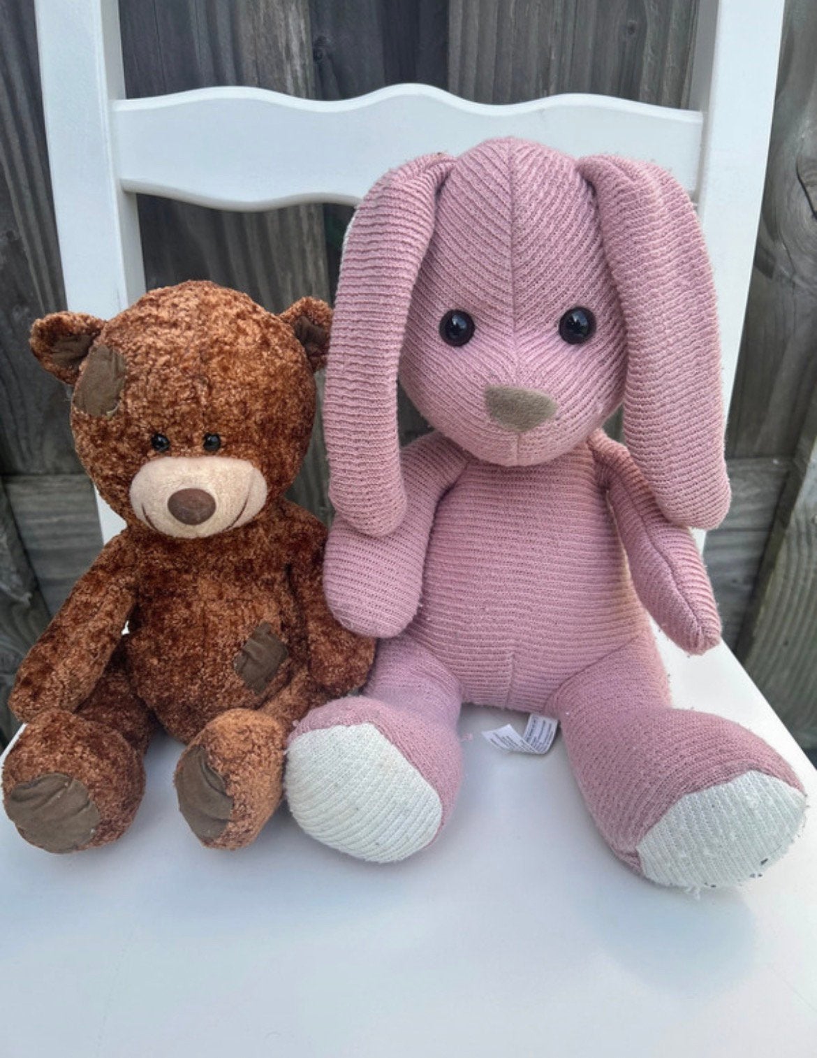 Knuffelkonijn + Teddybeer, Hema, Overige karakters, Konijn, Ophalen of Verzenden