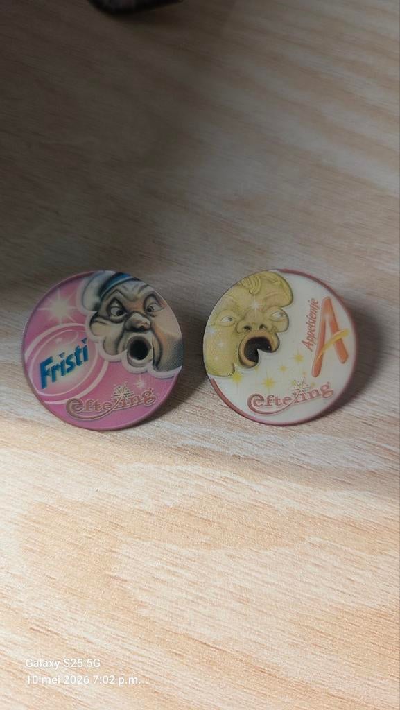 Actie pins holle bolle Gijs 2005, Verzamelen, Efteling, Ophalen of Verzenden, Button of Speldje