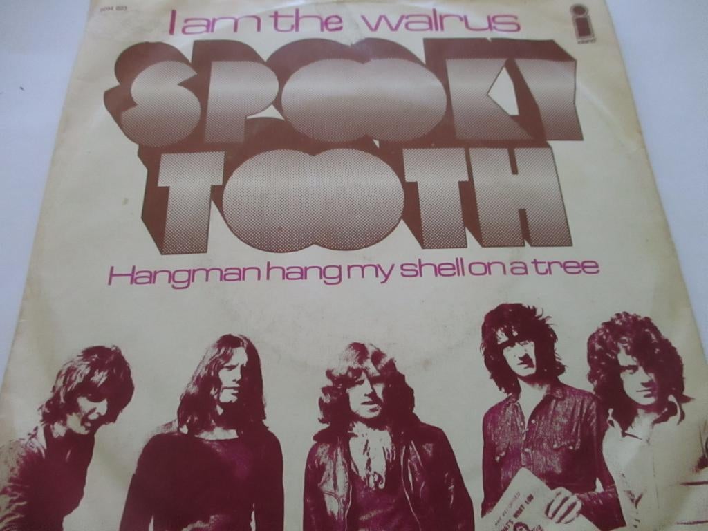 Spooky Tooth_I am the walrus/Hangman hang my shell on a tree, Fotohoes, Ophalen of Verzenden, Gebruikt, Rock en Metal