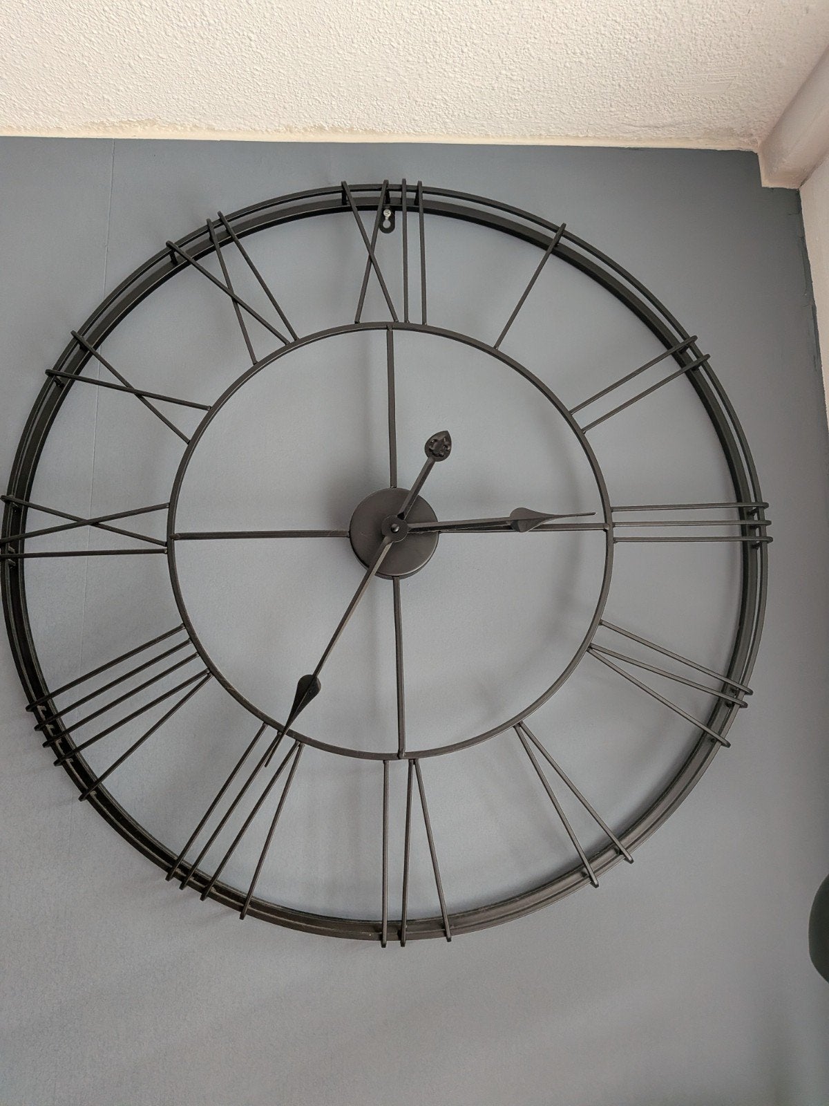metalen Klok 70cm, Ophalen, Wandklok