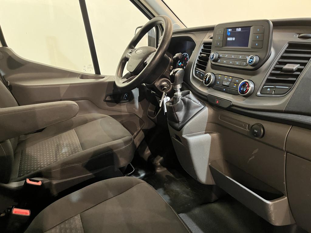 Ford Transit 2.0 TDCI L2 Trend 170 PK DL Dubbel Lucht RWD Ki, Auto's, Bestelauto's, 4 cilinders, Met garantie (alle), Wit, 11 km/l
