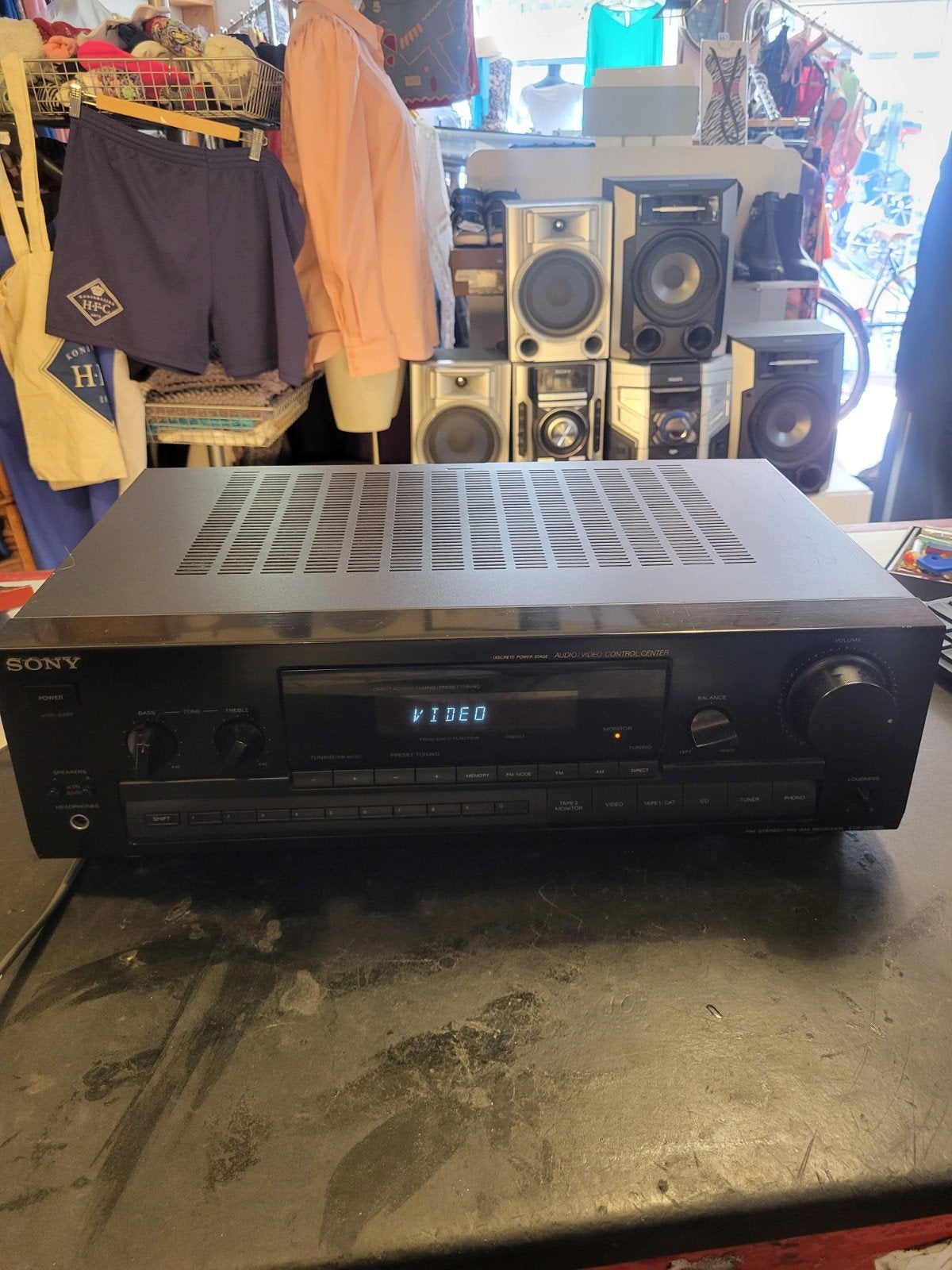 Sony STR-GX290 FM Stereo/FM-AM Receiver, Audio, Tv en Foto, Versterkers en Receivers, Gebruikt, 1-7-1 Konan Minato-ku, Tokyo 108-0075, Japan