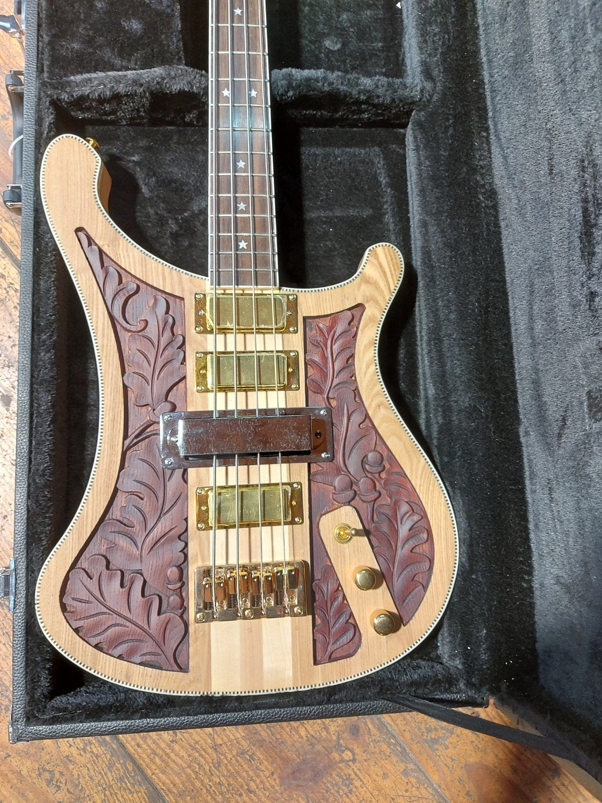 Lemmy Kilmister Rickenbacker 4004 LK Replica Basgitaar, Ophalen of Verzenden