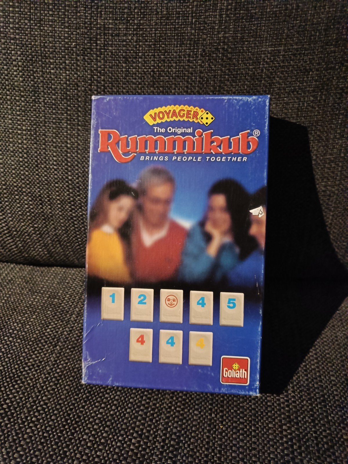 Rummikub Voyager - Het originele cijferspel, Drie of vier spelers, Ophalen of Verzenden, Zo goed als nieuw, Goliath