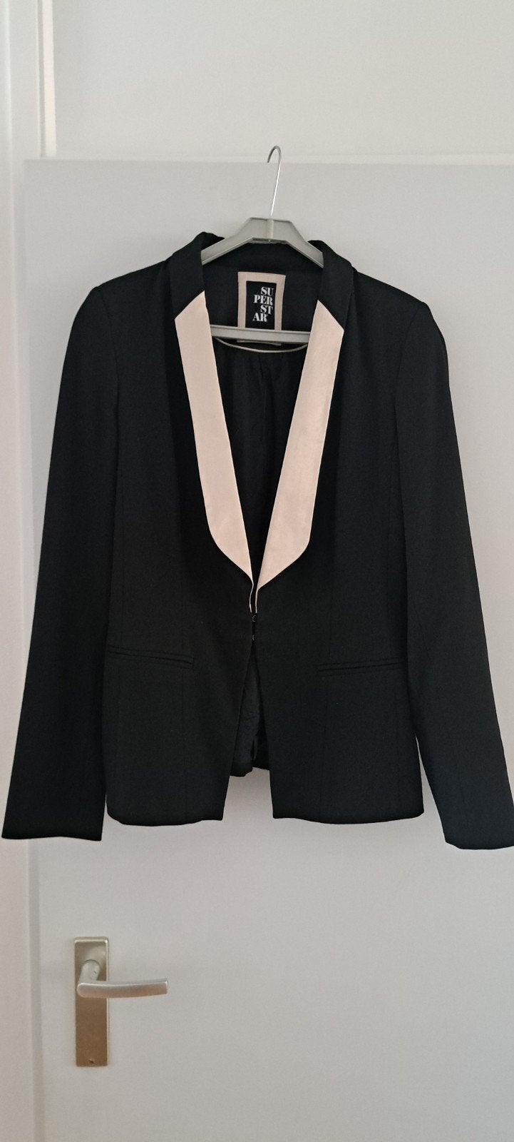 Blazer mt 38  zwart izgst Superstar, Maat 38/40 (M), Zwart, Ophalen of Verzenden, Zo goed als nieuw