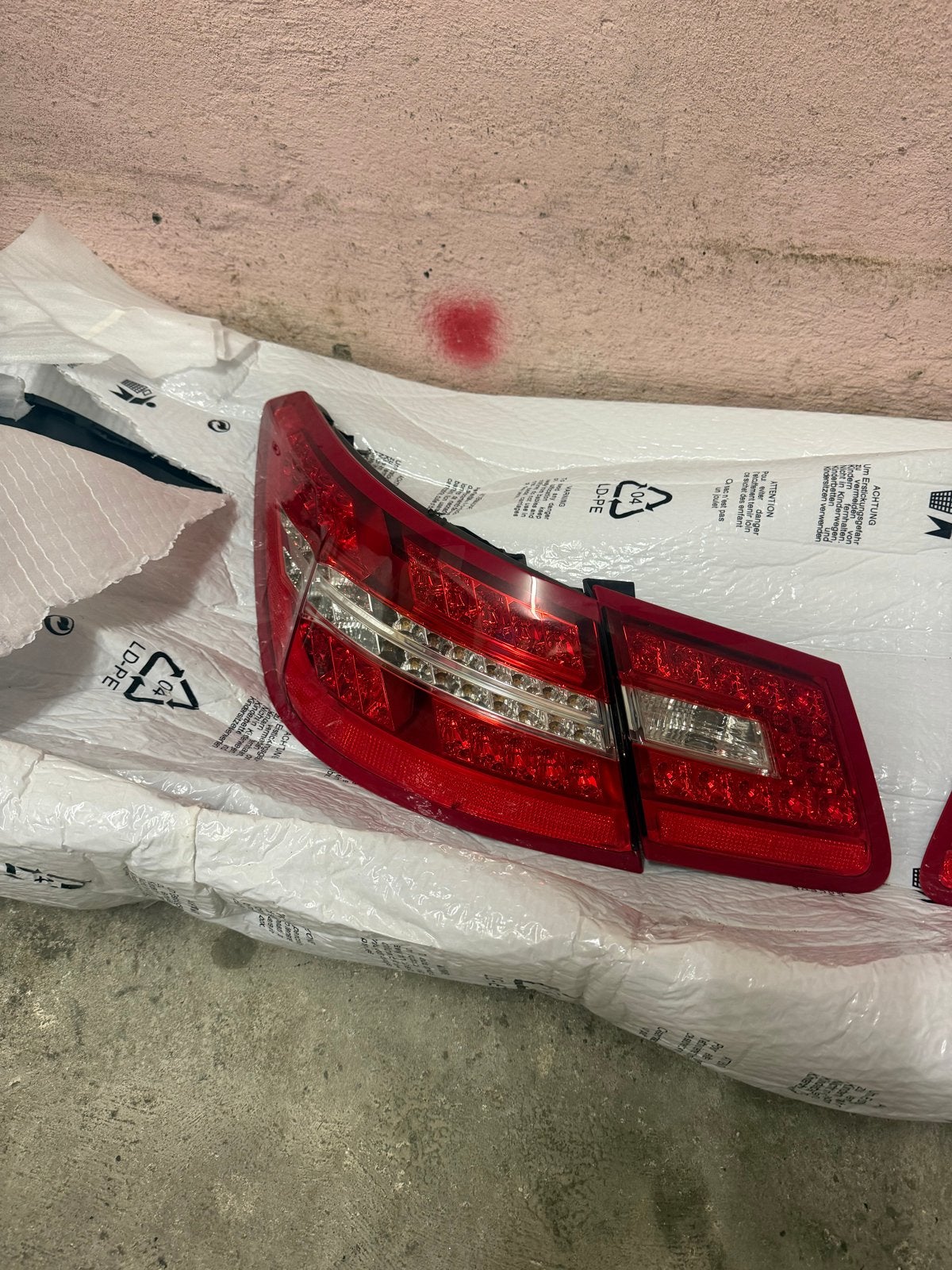 Mercedes C207 (2009) originele achterlichten - goede staat, Ophalen of Verzenden, Gebruikt, Mercedes-Benz