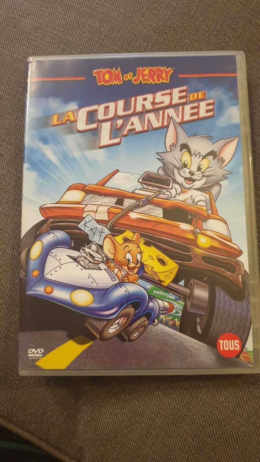 Tom & Jerry: La Course de l'Année DVD, Cd's en Dvd's, Dvd's | Kinderen en Jeugd, Ophalen, Gebruikt, Alle leeftijden, Komedie