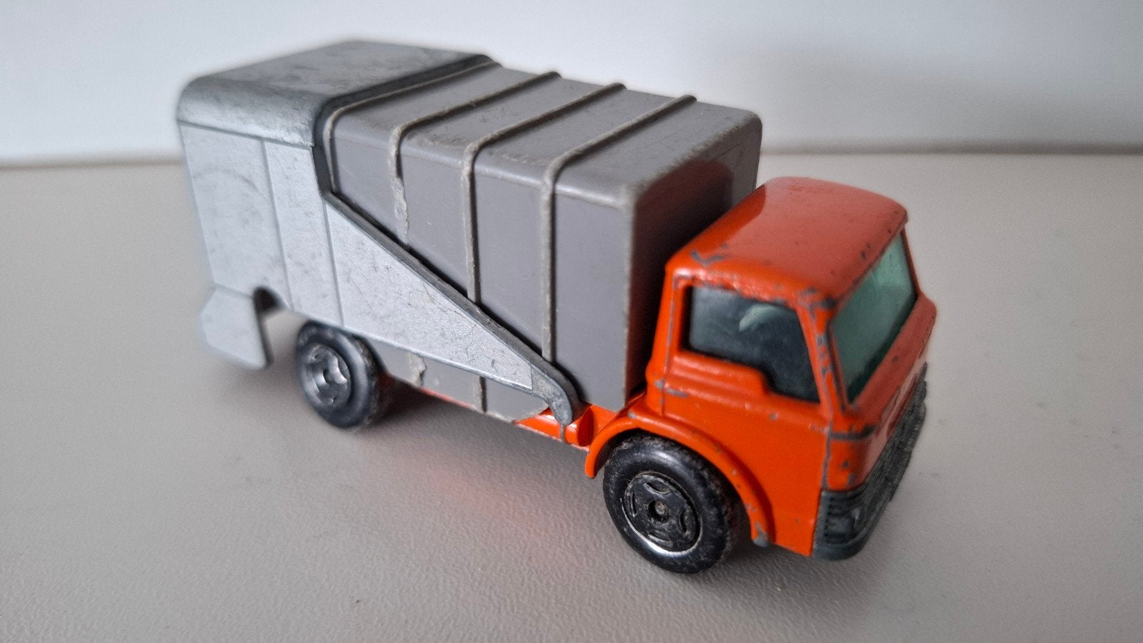 Matchbox Peterbilt vuilnisauto, Ophalen of Verzenden, Gebruikt, Auto
