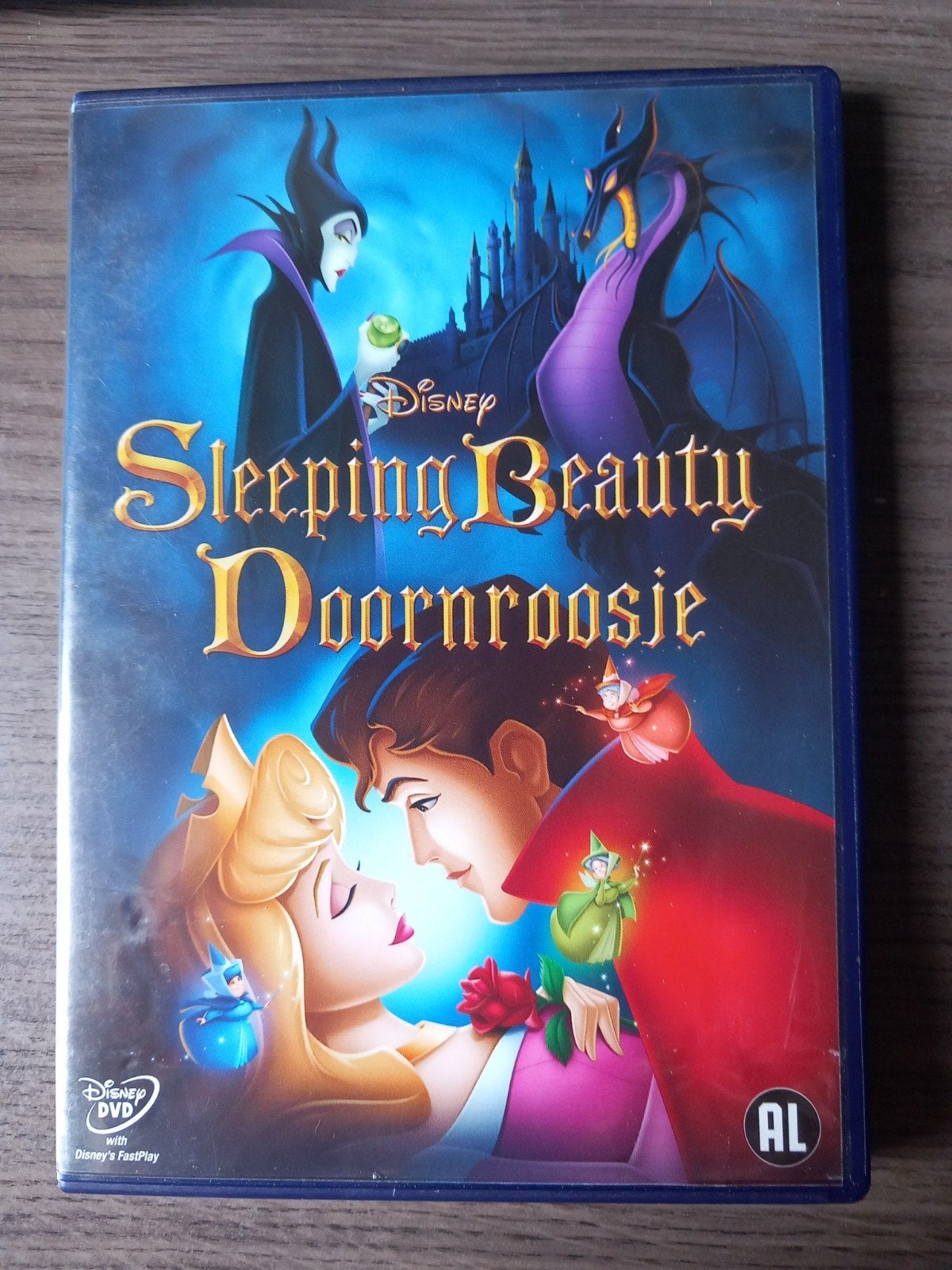 Disney Sleeping Beauty Doornroosje DVD - Klassieke Film, Gebruikt, Animatie, Alle leeftijden, Nederlands