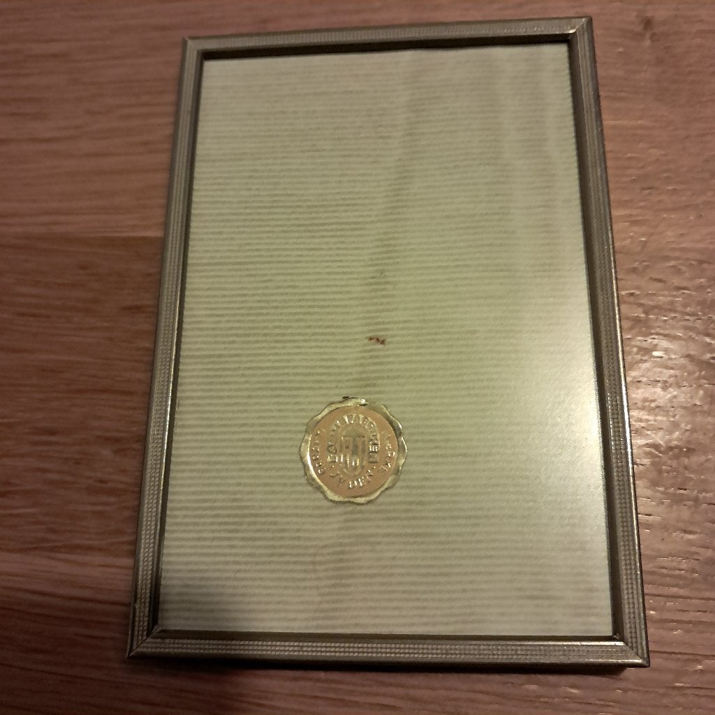 Jyden  zilveren fotolijstje (9 x13 cm), Gebruikt, Zilver, Zilver, Ophalen of Verzenden
