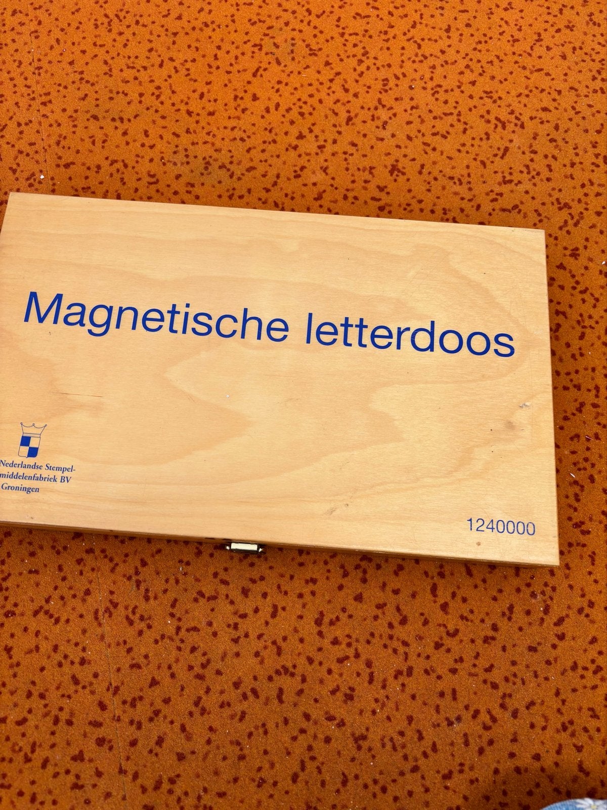 Magnetische letterdoos - Perfecte staat, compleet, Ophalen of Verzenden, Zo goed als nieuw, Taal en Lezen