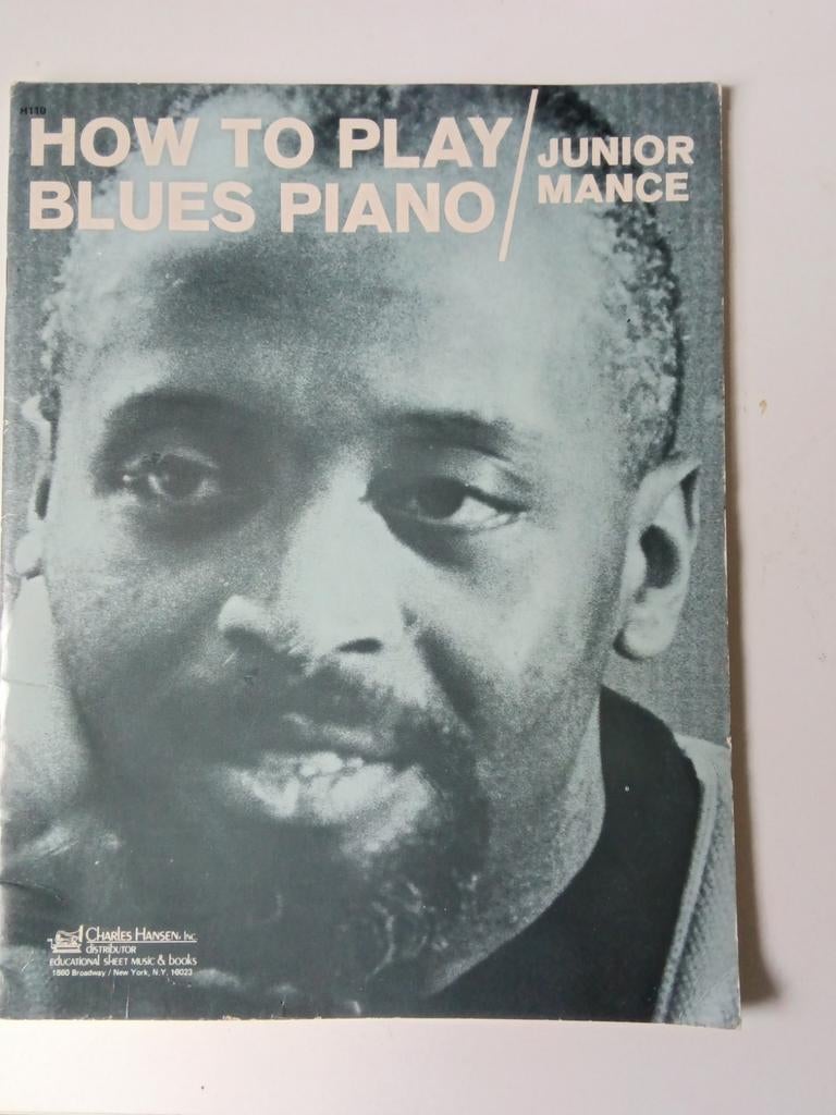 How to Play Blues Piano & Rhythm & Blues Piano Boek, Muziek en Instrumenten, Gebruikt, Les of Cursus, Ophalen of Verzenden, Blues