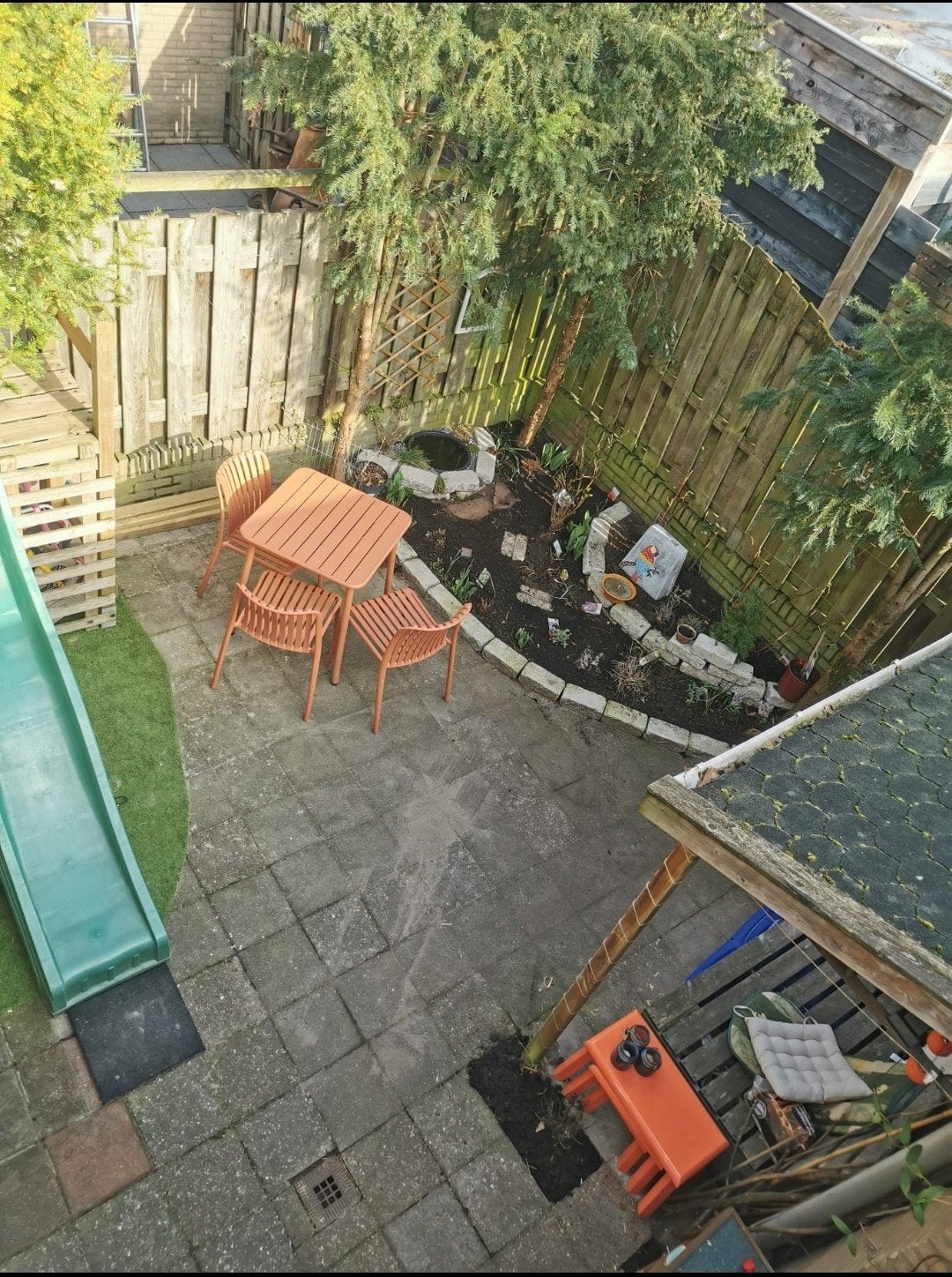 Tuintegels GRATIS 30x30 +/- 15 m2, Tuin en Terras, Tegels en Klinkers, Ophalen, Gebruikt, Beton, 10 m² of meer