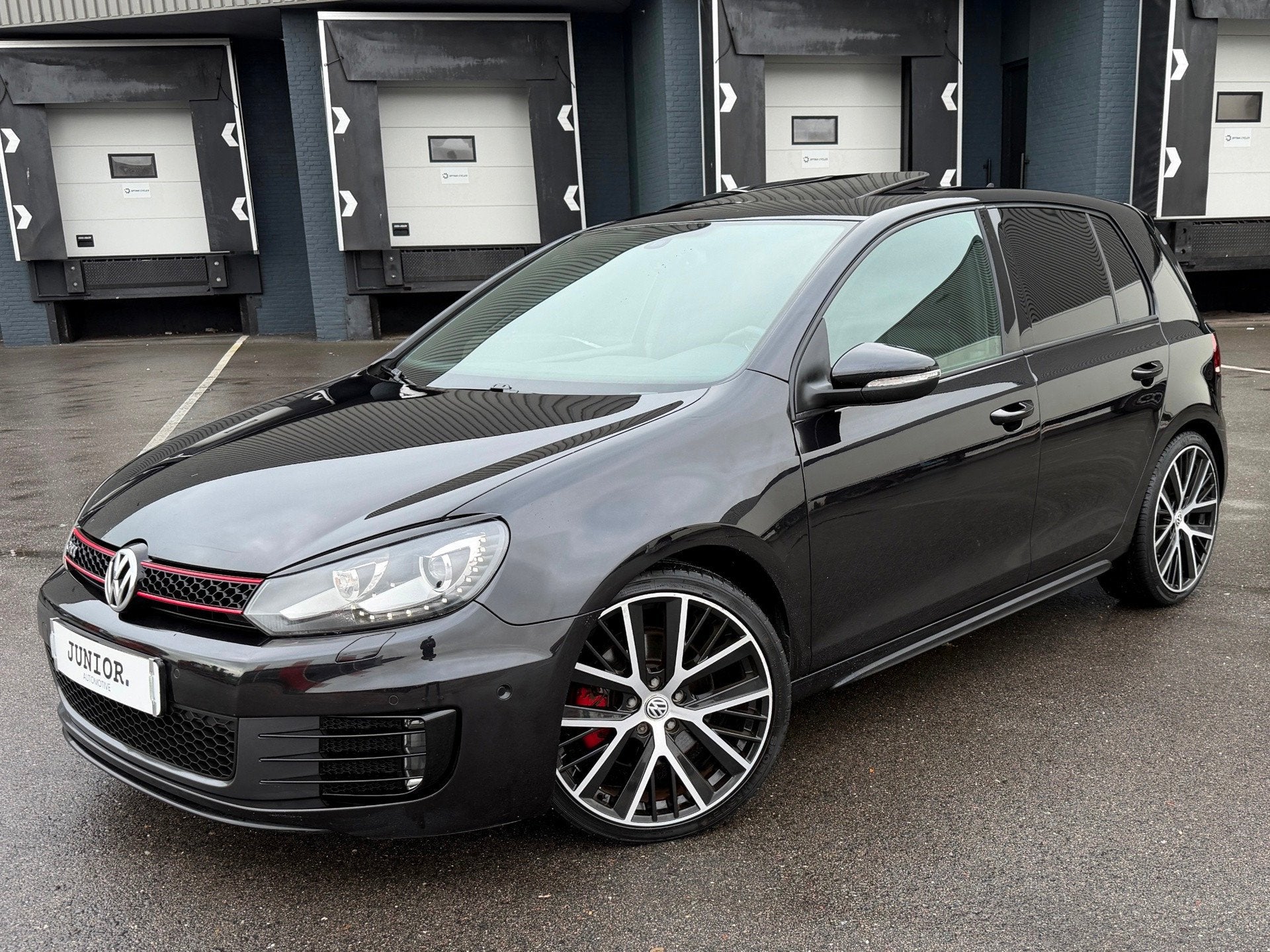 Volkswagen Golf 2.0 GTI Edition SCHUIFDAK/LEDER/CRUISE/CLIMA, Voorwielaandrijving, Euro 5, Zwart, 4 cilinders