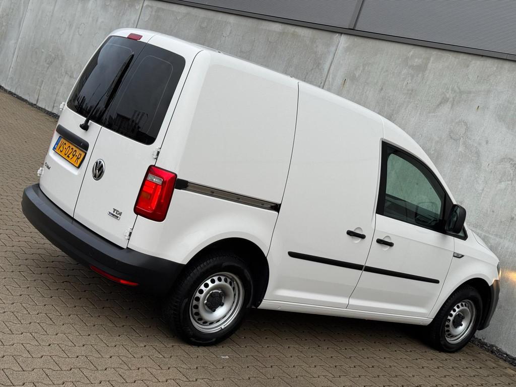 Volkswagen Caddy 2.0 TDI 2016 MARGE Airco NAP OH Strakke bus, Auto's, Bestelauto's, Voorwielaandrijving, Stof, Gebruikt, 4 cilinders