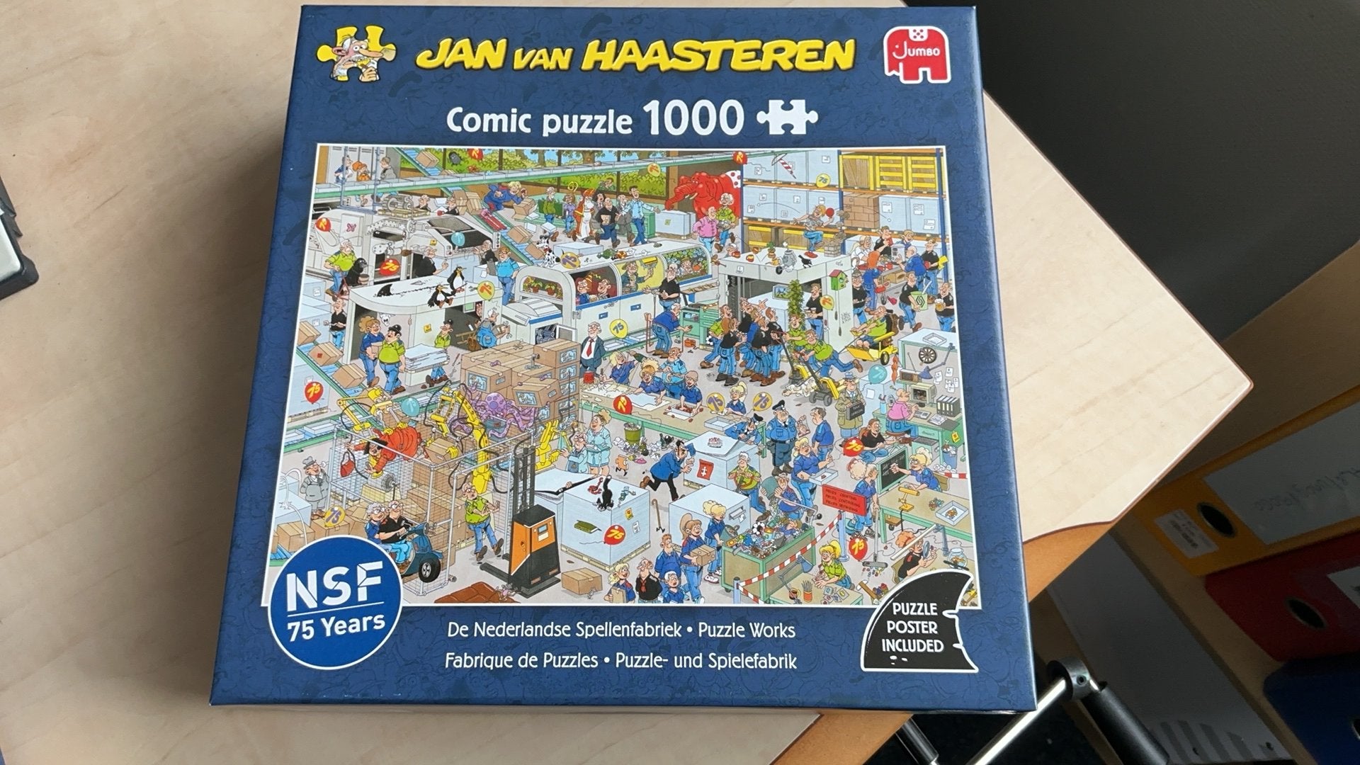 Jan van Haasteren, Hobby en Vrije tijd, Ophalen, 500 t/m 1500 stukjes, Zo goed als nieuw