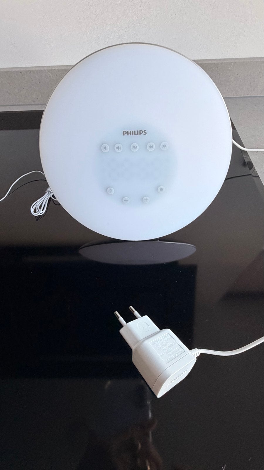 Philips Wake Up Light HF3506 - Wekker met licht en geluid, Witgoed en Apparatuur, Wekkers, Ophalen of Verzenden, Zo goed als nieuw
