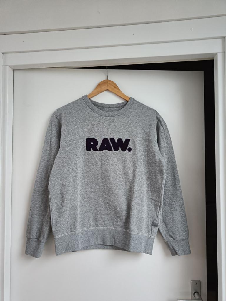 G-Star Raw sweatshirt, G-Star Raw, Verzenden, Zo goed als nieuw, Grijs