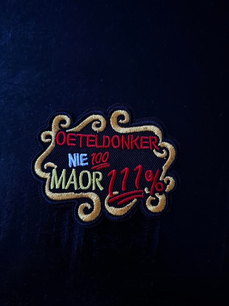 Carnavals embleem oeteldonk, Kleding | Dames, Carnavalskleding en Feestkleding, Ophalen, Nieuw, Carnaval