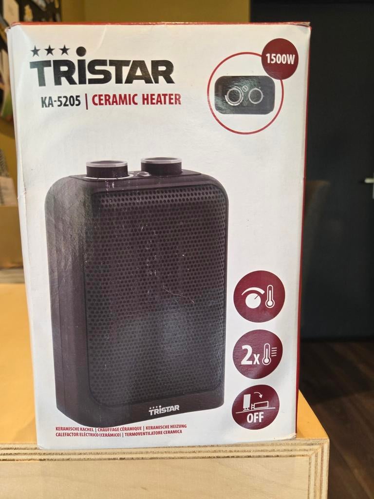 Tristar KA-5205 Camping kachel 1500W, Ophalen