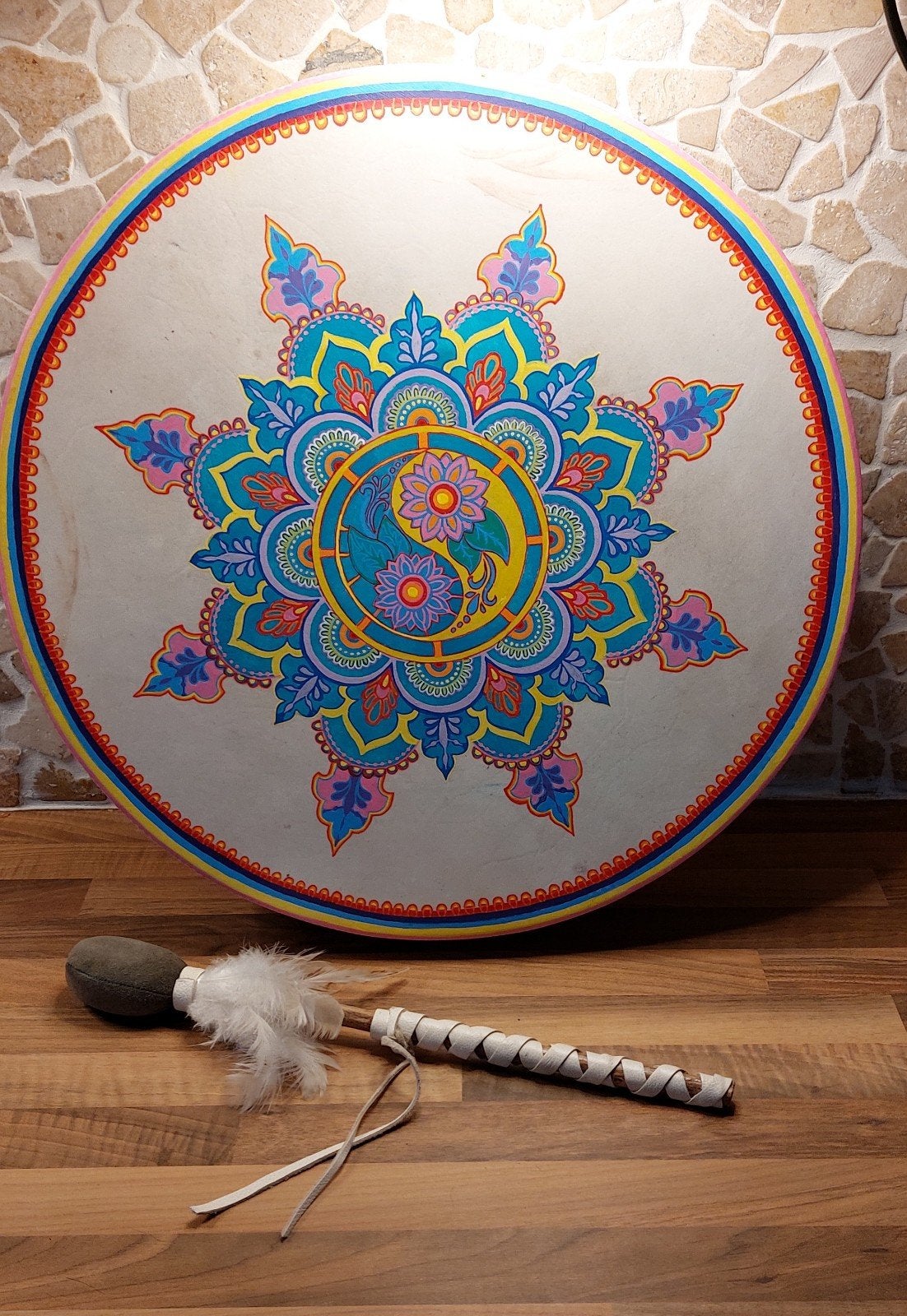 sjamanen drum, Muziek en Instrumenten, Ophalen, Nieuw, Trommel