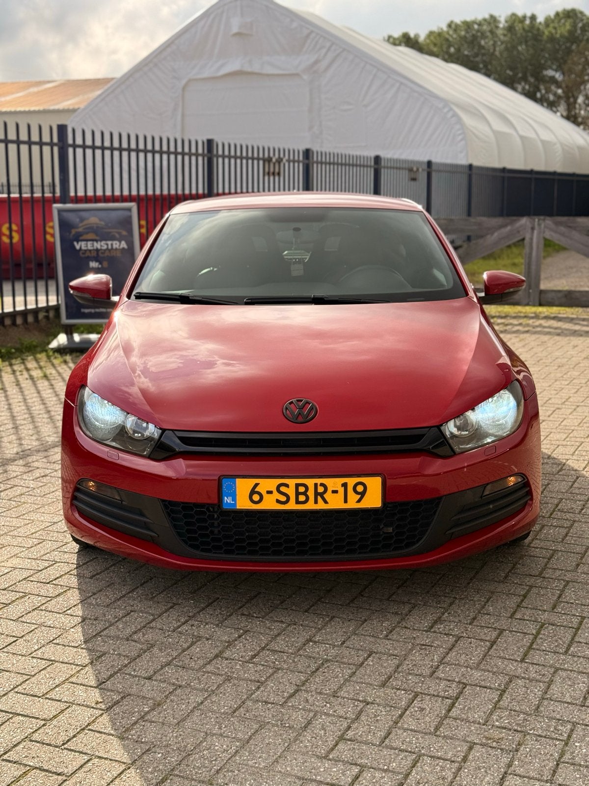 Volkswagen Scirocco 2.0 TSI 155KW Dsg6 2013 Rood, Auto's, 4 cilinders, 1984 cc, 4 stoelen, Particulier