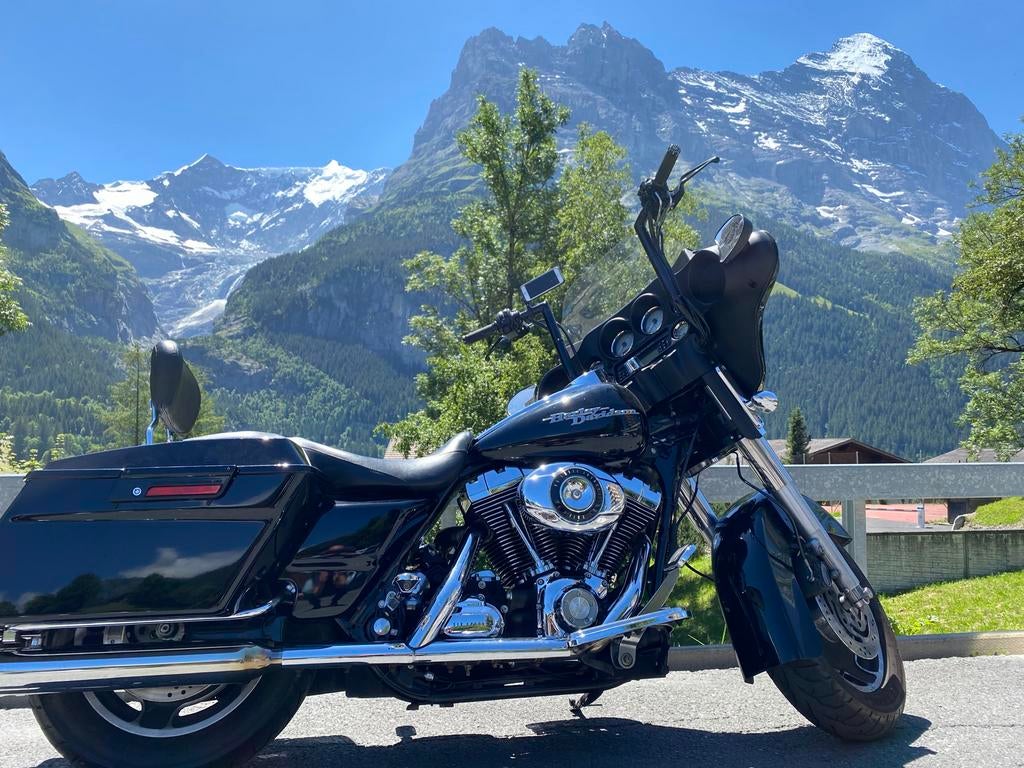 Harley-Davidson Streetglide 1584cc, 96ci, 6-speed (FLHX/I), Motoren, Cardan-aandrijving, 2 cilinders, 1600 cc, Gebruikt