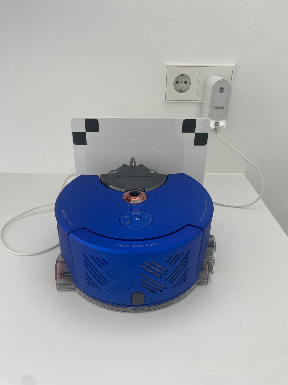 Dyson 360 Heurist Robotstofzuiger, Witgoed en Apparatuur, Stofzuigers, Ophalen, Zo goed als nieuw, Bedienbaar via app, Reservoir