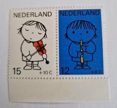 Nederland 1969 - nvph 932+933 - Kinderzegels  - ao, Postzegels en Munten, Postzegels | Nederland, Ophalen of Verzenden, Na 1940