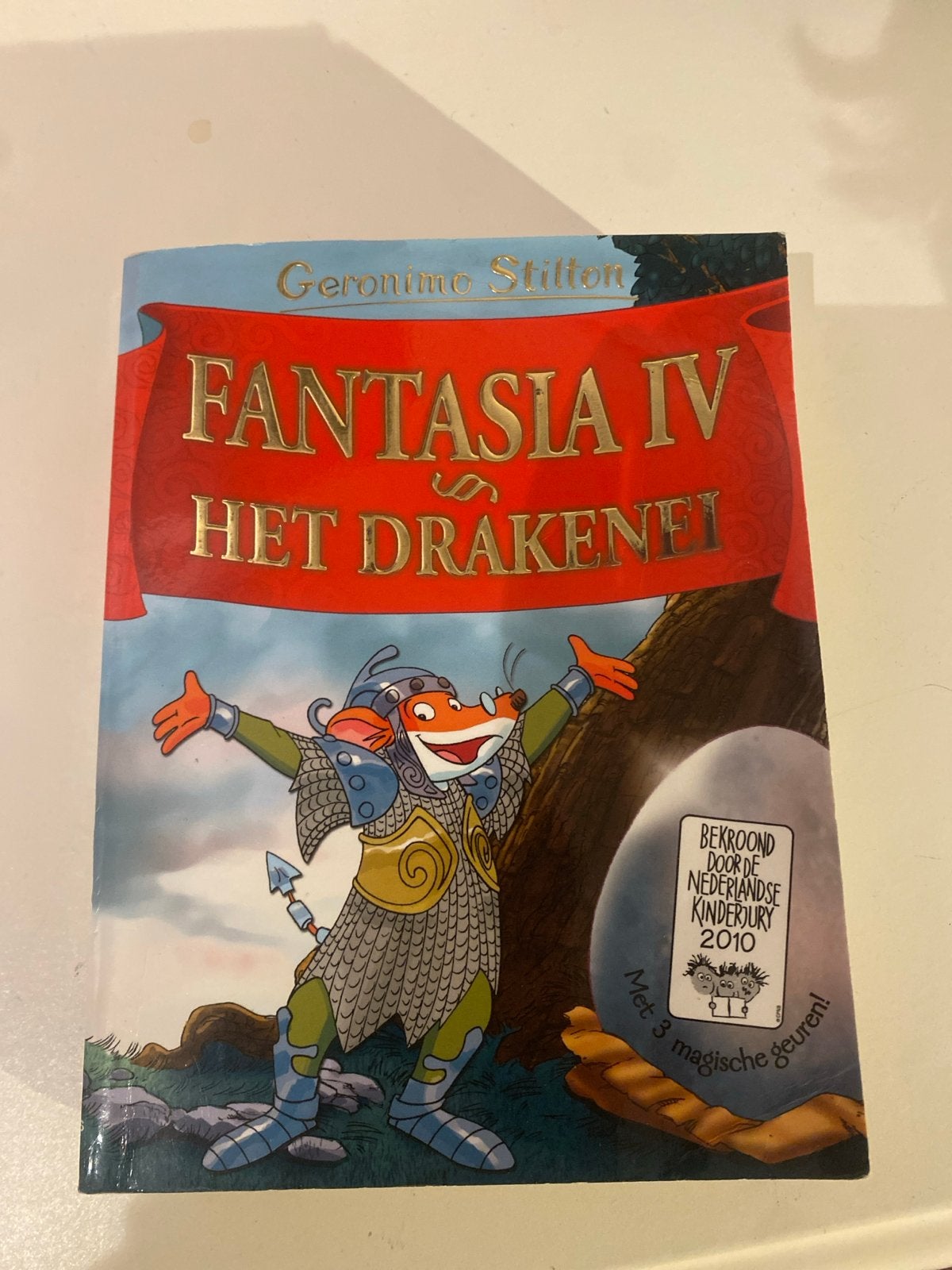 Geronimo Stilton - Fantasia IV: Het Drakenei (Nieuw), Ophalen of Verzenden, Nieuw, Fictie algemeen