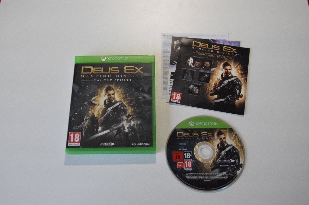 XBOX One : Deus Ex - Mankind Divided (Day One Edition), Spelcomputers en Games, Vanaf 18 jaar, Shooter, 1 speler, Ophalen of Verzenden