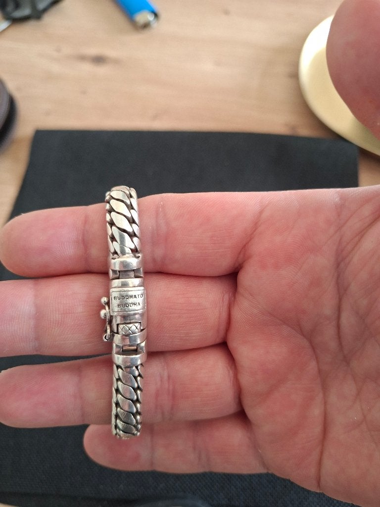 Buddha To Buddha Ben Armband, Ophalen of Verzenden, Gebruikt, Zilver, Zilver