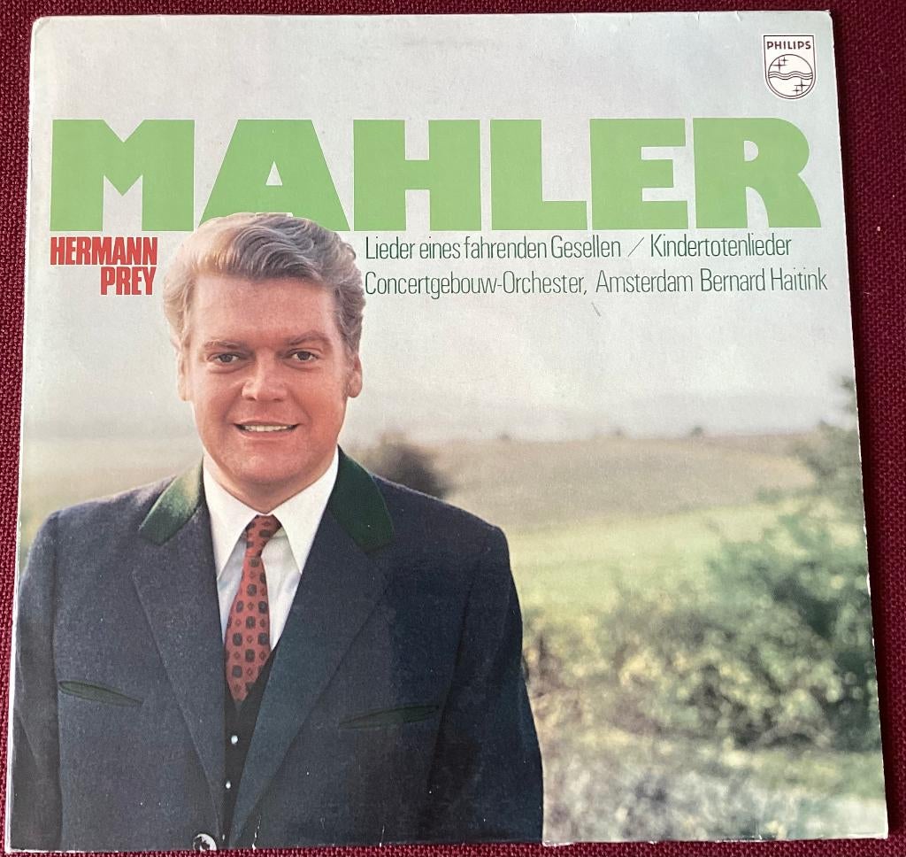 Mahler Prey Lieder Eines Fahrenden Gesellen VINYL, Cd's en Dvd's, Vinyl | Klassiek, Gebruikt, Ophalen of Verzenden, Romantiek