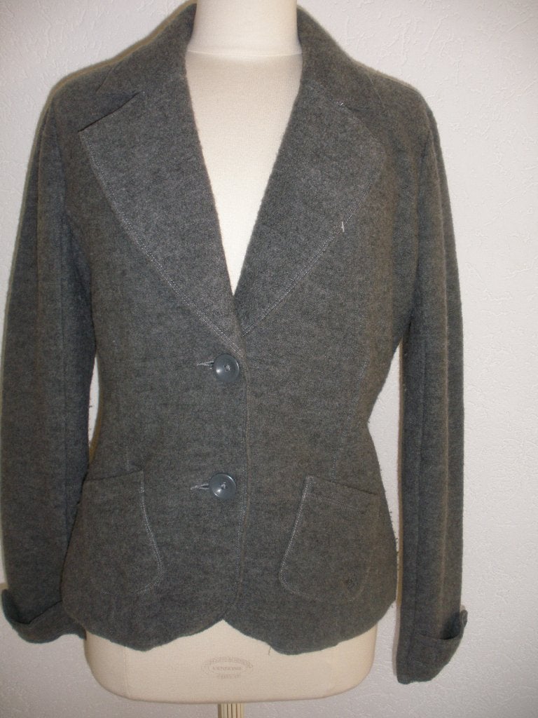 ESPRIT colbert grijs wol maat L - nieuw -, Maat 38/40 (M), Nieuw, Ophalen of Verzenden, Grijs