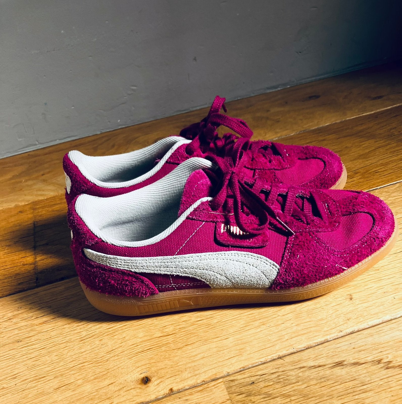 Sneakers puma maat 43, Ophalen, Zo goed als nieuw, Roze, Sneakers of Gympen