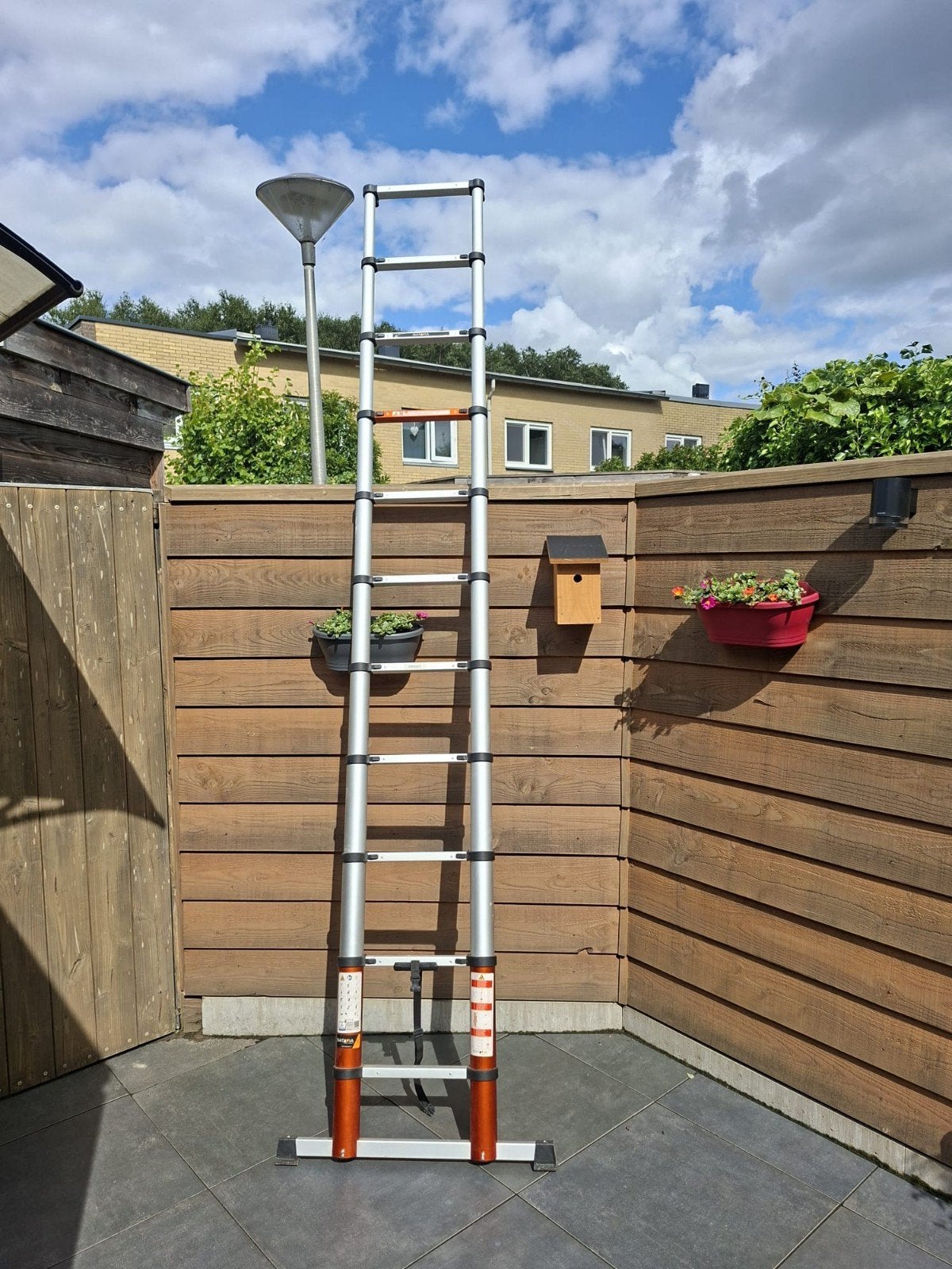 inklapbare trap, Ophalen, Minder dan 2 meter