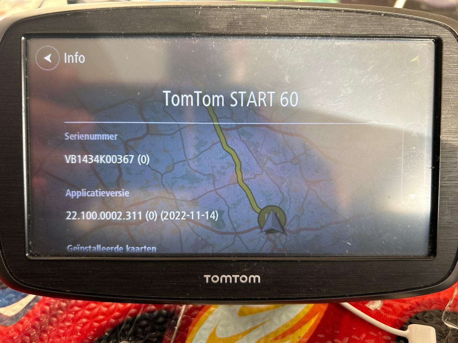 TomTom START 60 Navigatiesysteem, Ophalen of Verzenden, Gebruikt
