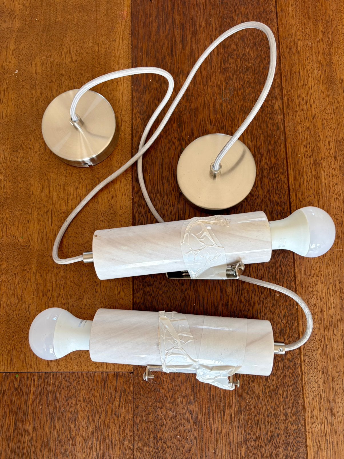 2x It’s about RoMi Athens marble pendant lamps, Ophalen of Verzenden, Zo goed als nieuw