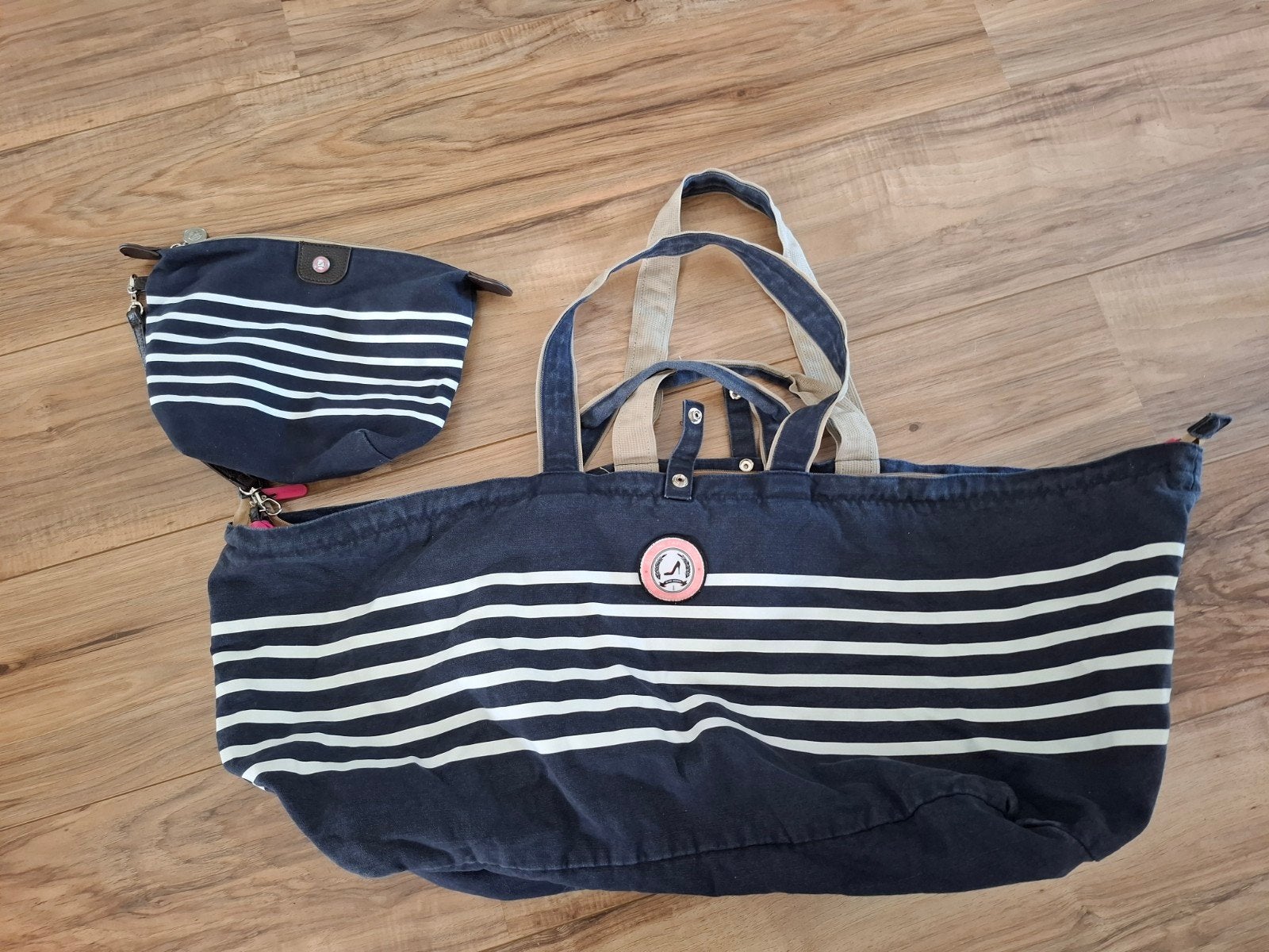 All Time Favourites grote shopper plus toilettas, Sieraden, Tassen en Uiterlijk, 30 cm of meer, Wit, Zo goed als nieuw, 80 cm of meer
