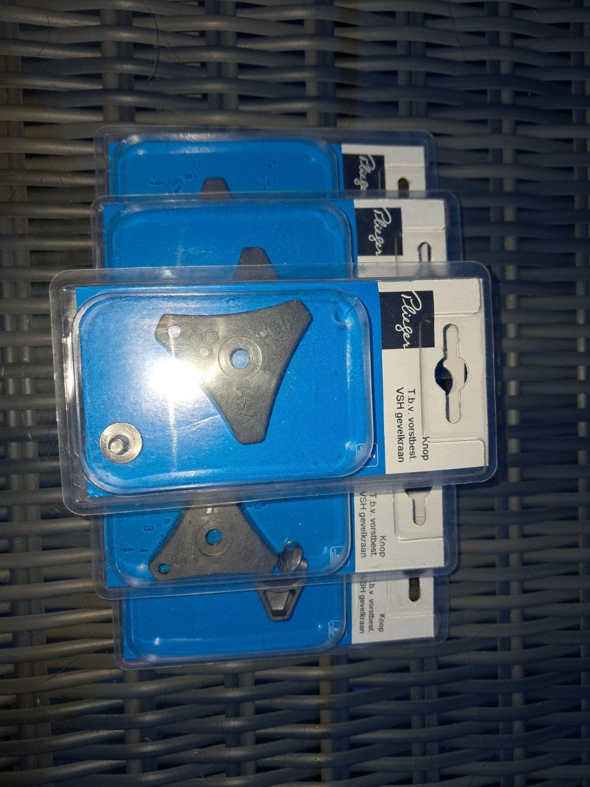 7x Pllieger knop t.b.v. vorstbest. VSH geveekraan, Overige typen, Ophalen of Verzenden, Pllieger, Nieuw