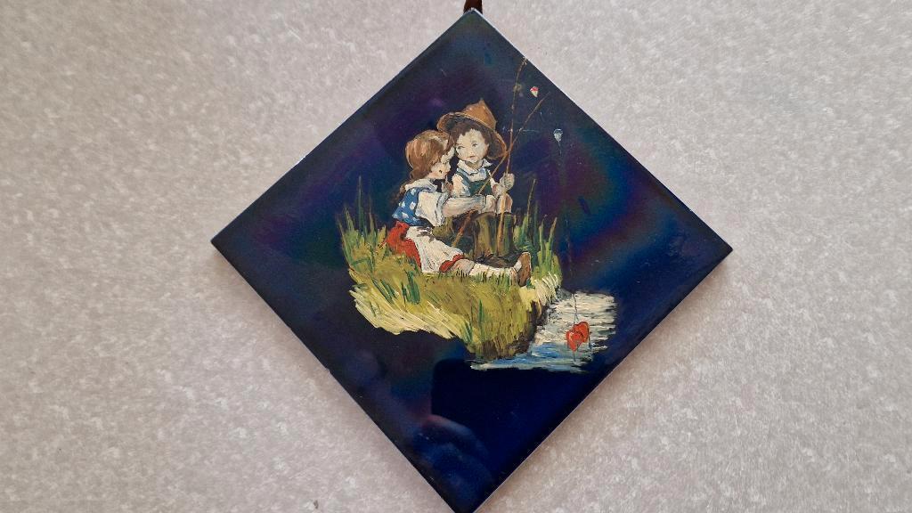 oude mosa tegel, Antiek en Kunst, Ophalen of Verzenden