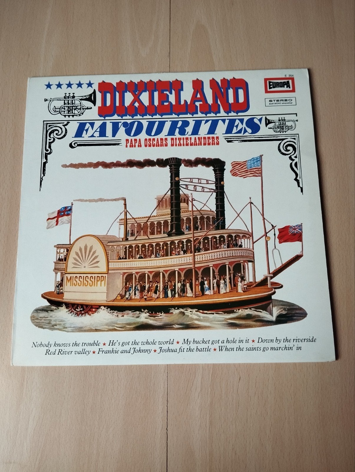 LP: Dixieland Favourites - Papa Oscars Dixielanders (Europa), Ophalen of Verzenden, Jazz, LP